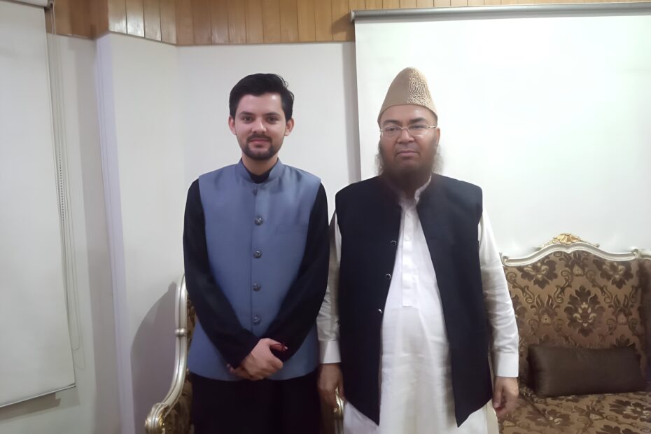 Mujeeb met with Senator Dr. Hafiz Abdul Karim