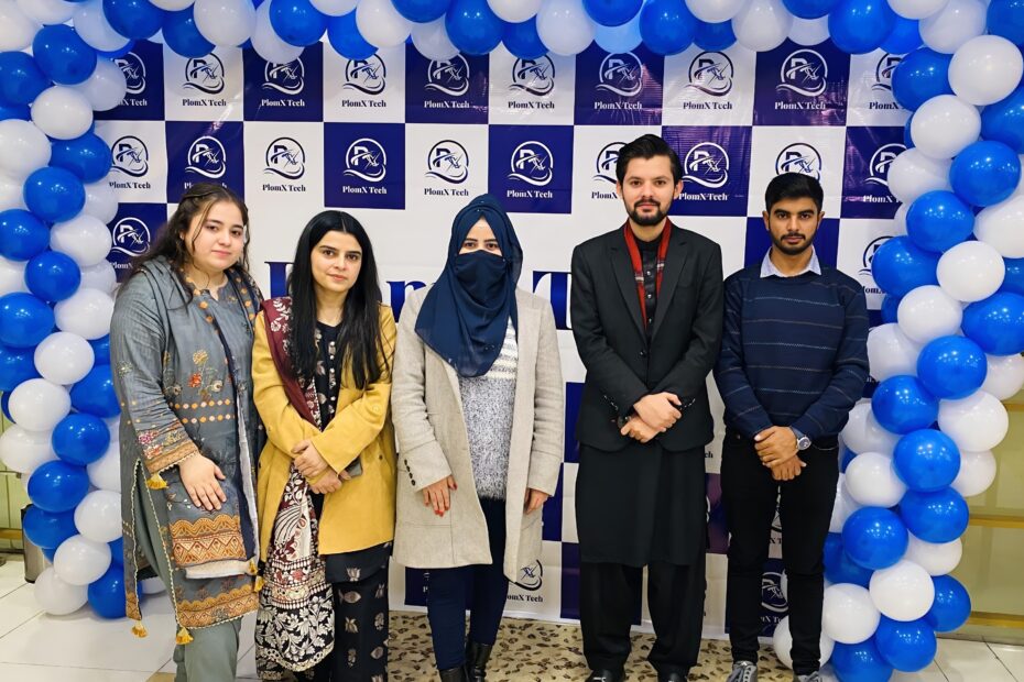 Mujeeb with the Visionaries Behind PlomX Tech’s Web3 Marketing